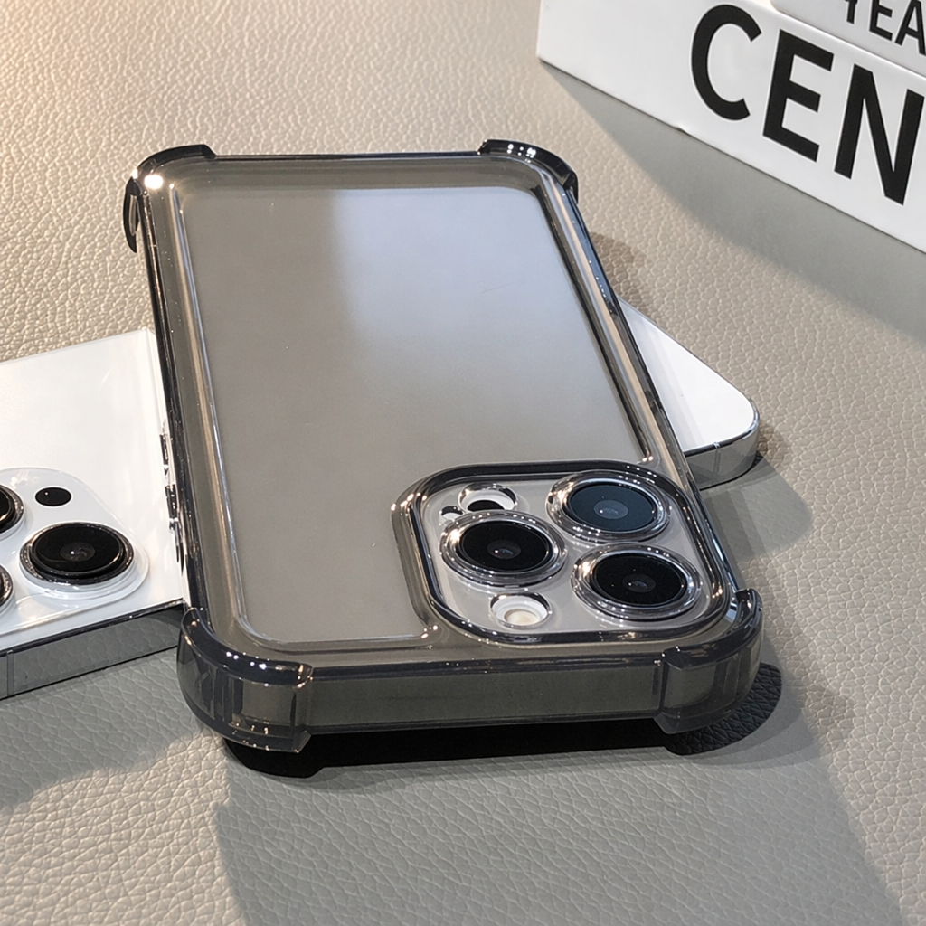 Transparente Silikon Hülle für iPhone 17 16 15 14 13 Pro Max Klar